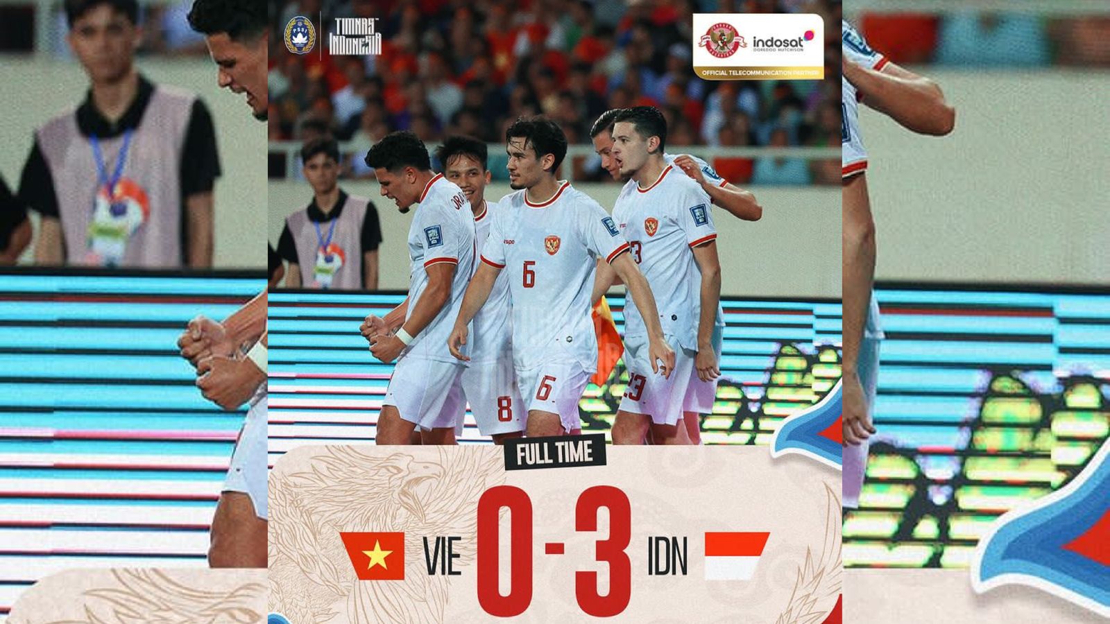 Menyala Abangku! Hasil Timnas Indonesia vs Vietnam, Skuad Garuda Kokoh di Runner Menang 3-0 