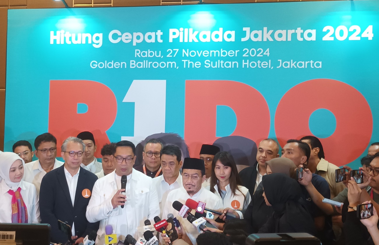 Kalah di Putaran 1 Pilkada Jakarta, Ridwan Kamil-Suswono Ajak Pendukung Porengkun-Wardana Gabung di Putaran 2