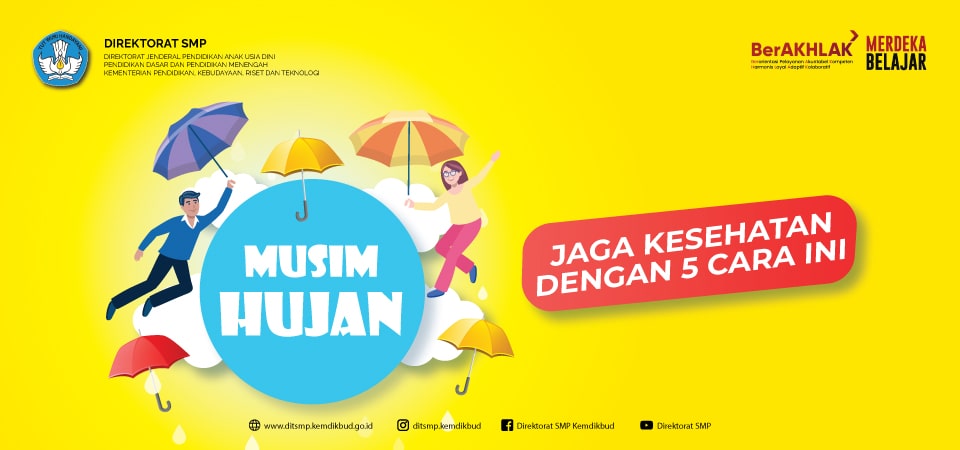 Waspada Musim Hujan! Pentingnya  Jaga Kesehatan,Berikut 5 Tips Agar Tetap Sehat Kala Musim Hujan Menerpa