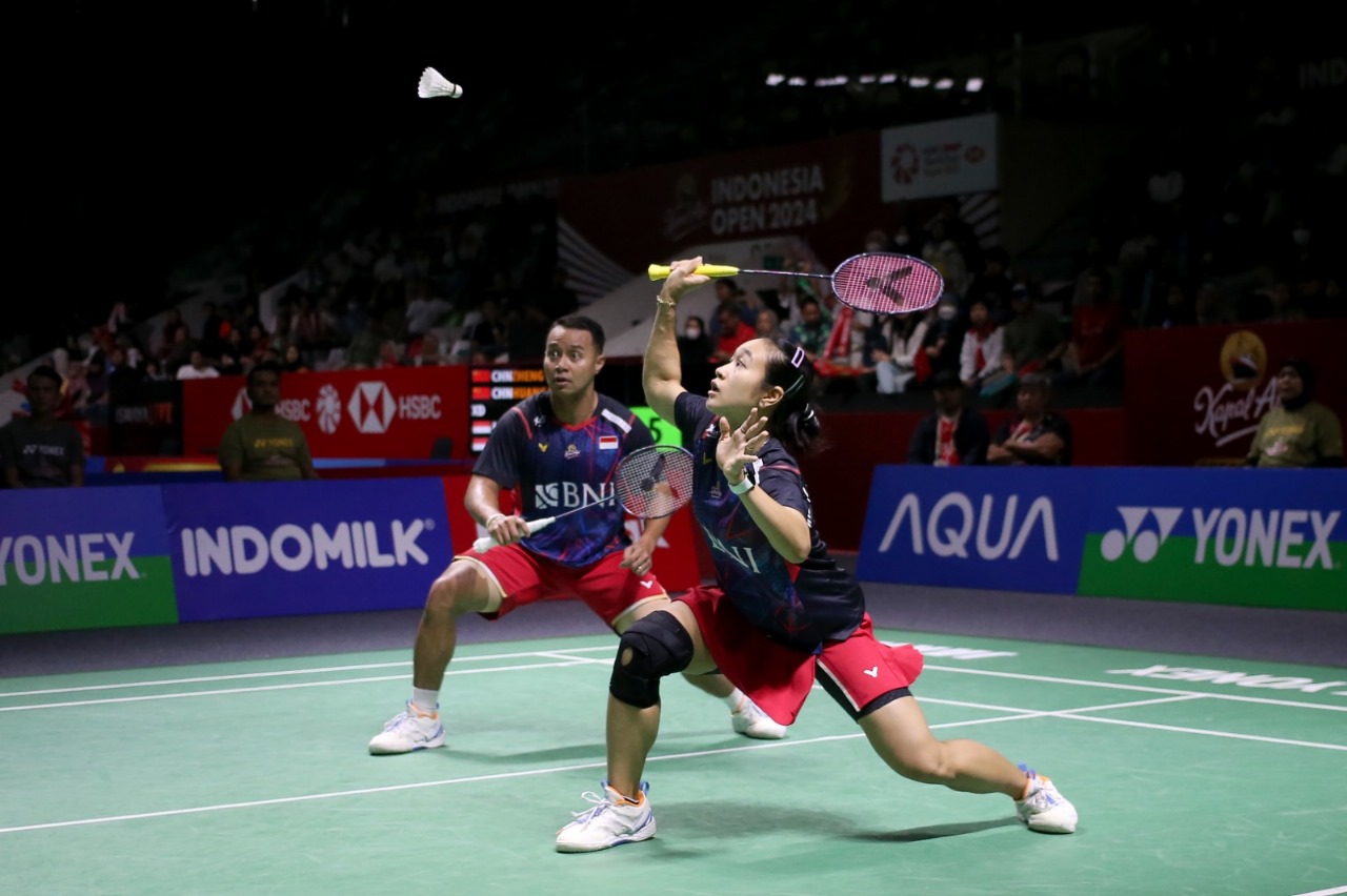 Hasil Indonesia Open 2024: Rehan/Lisa Angkat Koper, Si Wei/Ya Qiong Menang Dramatis