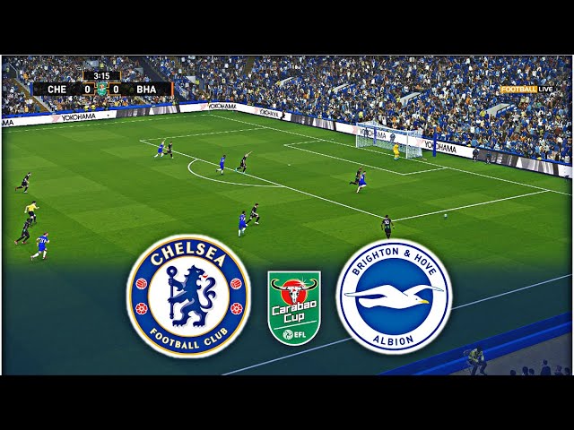 Chelsea Vs Brighton Carabao Cup 2023-2024 , H2H Serta Link Streaming