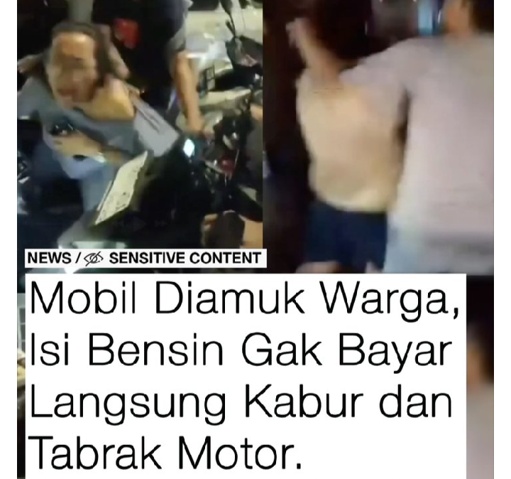 Viral! Mobil yang Hobi Kabur Setelah isi BBM, Tak Berkutik di Bintaro