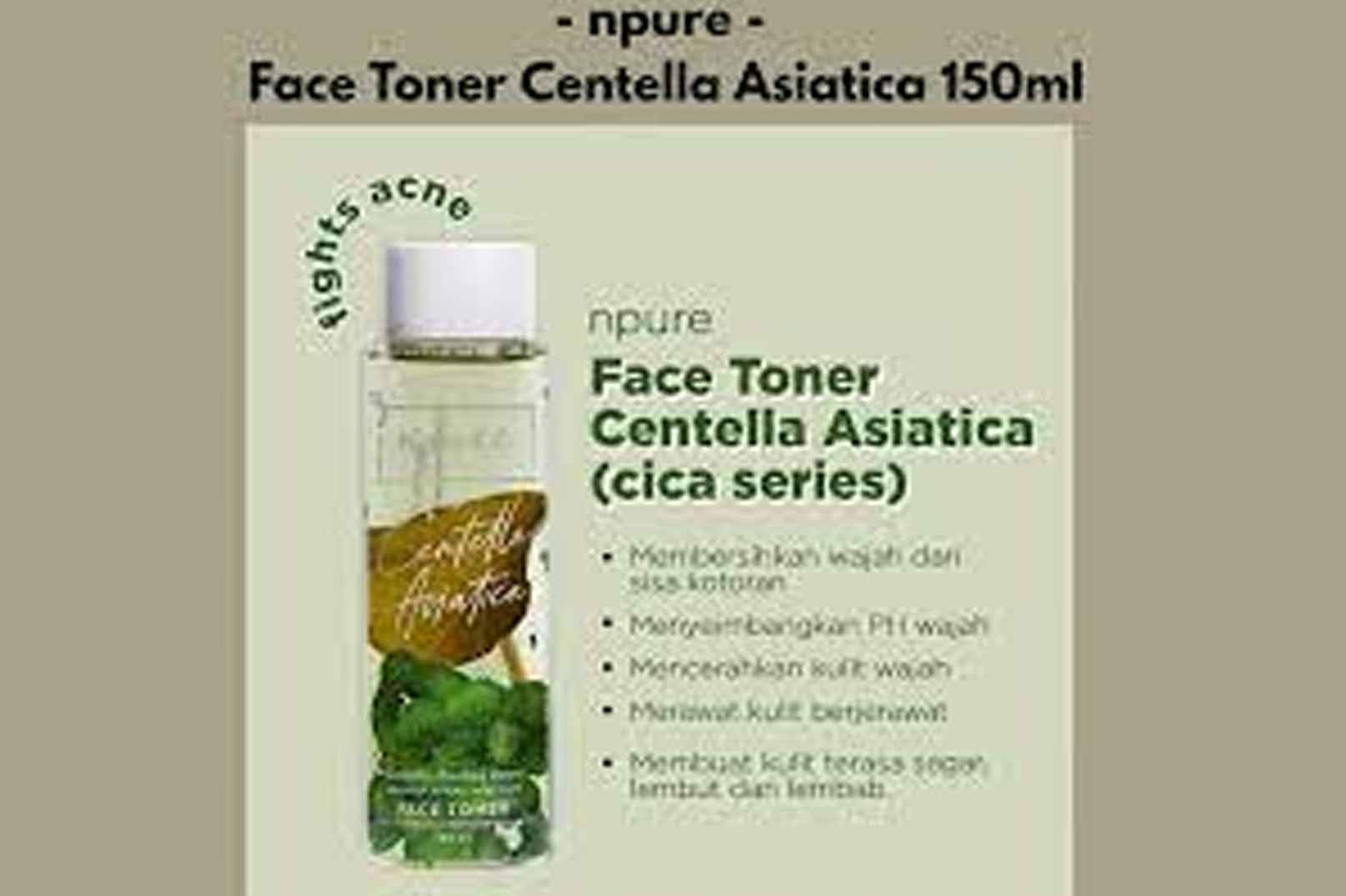 Review Npure Centella Asiatica, Salah Satu Toner Wajah Terbaik untuk Kulit Kering