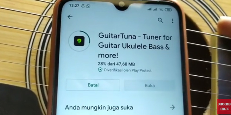Aplikasi stem Gitar Terbaik Android, Cocok untuk Pemula