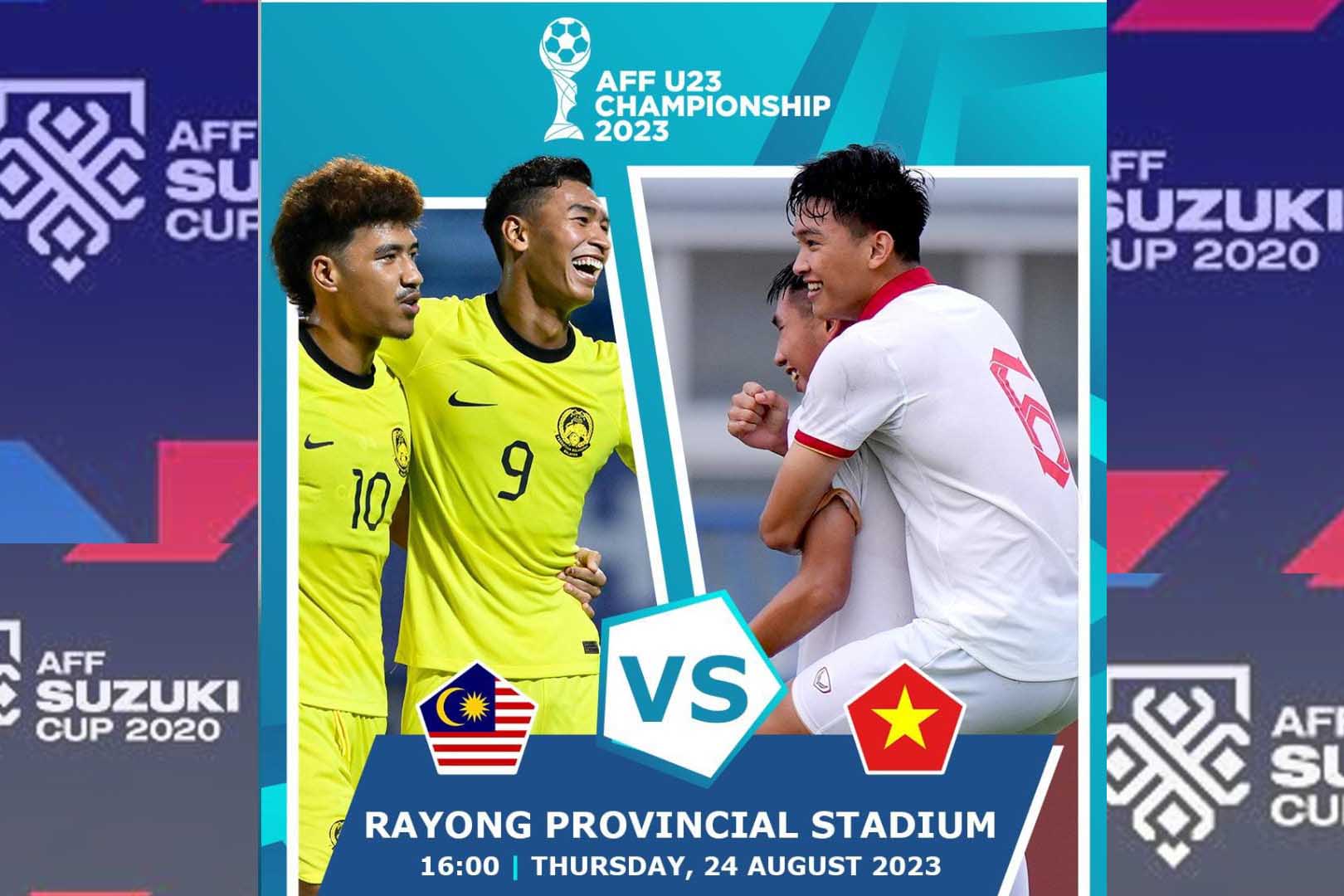 Semifinal Piala AFF U23: Malaysia U23 Vs Vietnam U23 24 Agustus 2023 Serta Link Live Streaming