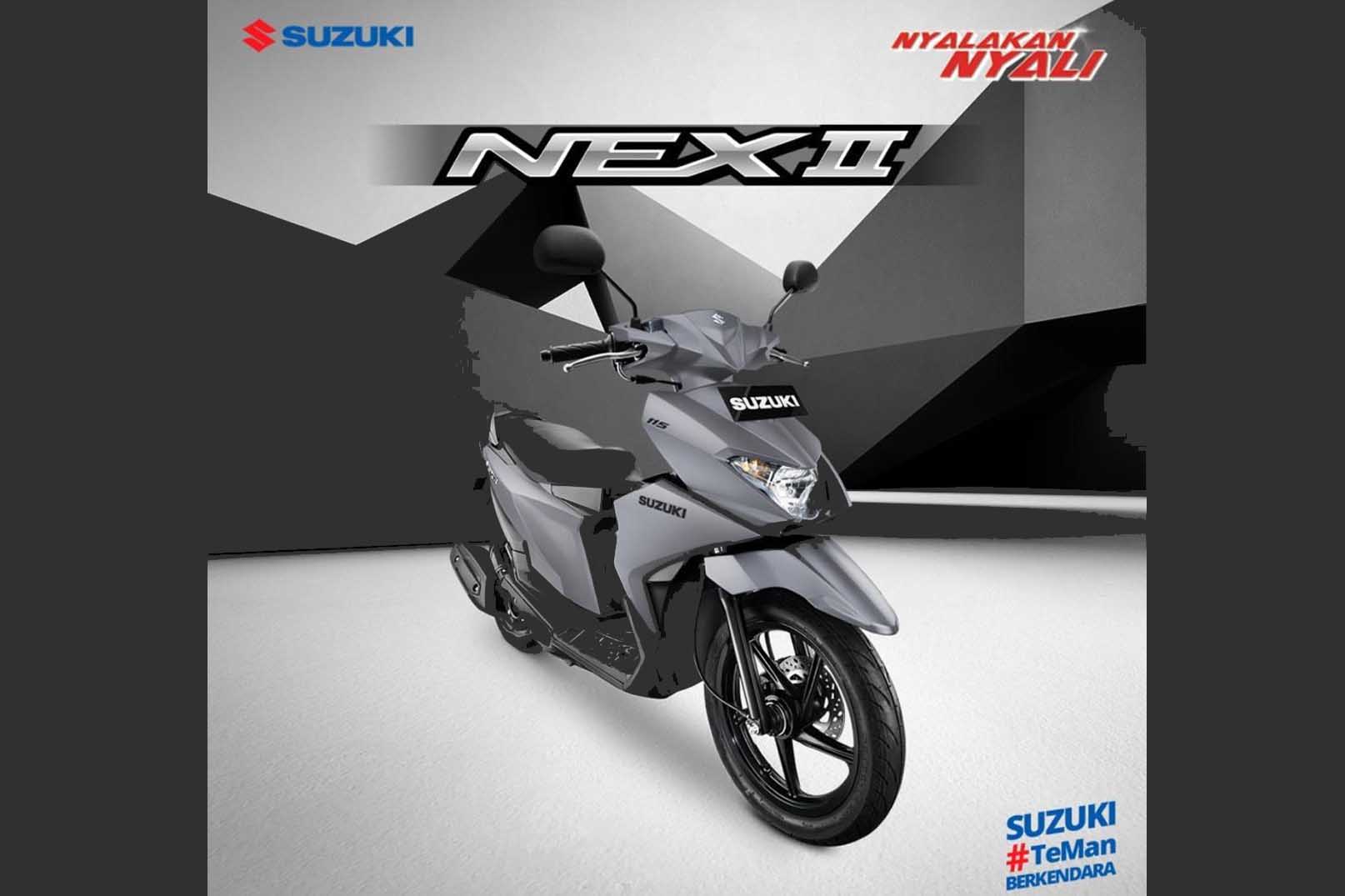 Review Spesifikasi Motor Matic Suzuki NEX II 2023