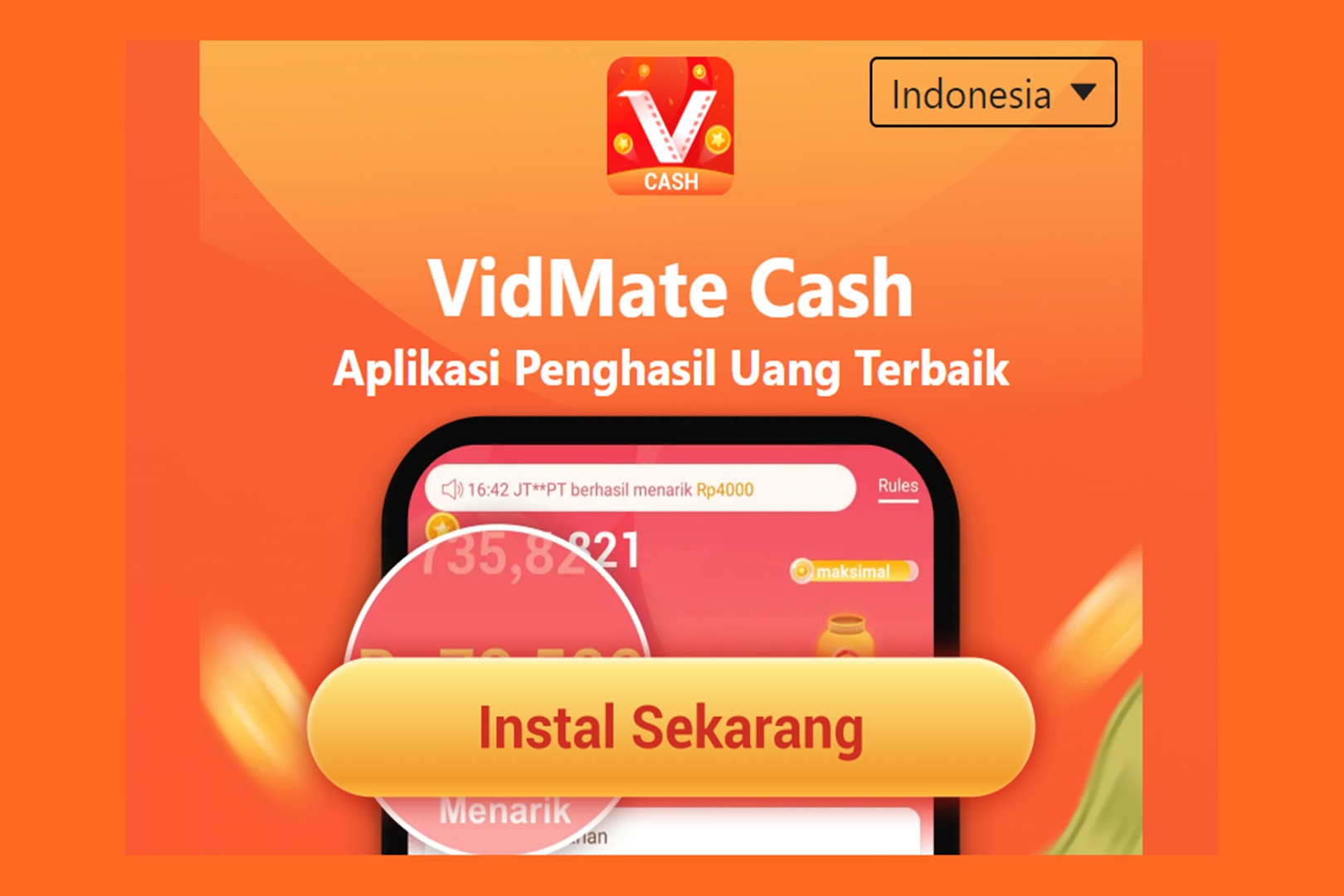 VidMate Cash: Aplikasi Penghasil Uang Hanya dengan Menonton Video, Begini Cara Kerjanya