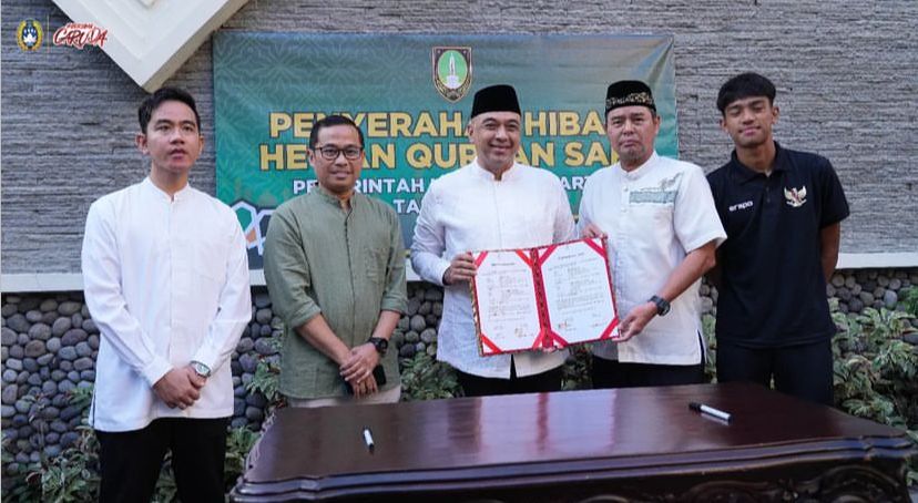 Jelang Piala AFF 2024, Timnas Indonesia U16 Shalat Idul Adha dan Sumbang Hewan Kurban di Solo