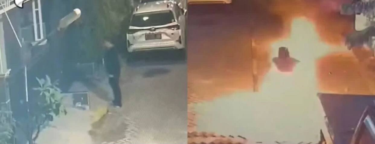 Viral! Seorang Pria Nekat Bakar Diri di Depan Rumah Wanita Idamannya Usai Ajak Balikan Ditolak