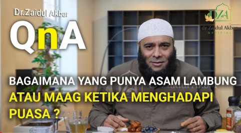 Kamu Punya Asam Lambung atau Maag? Begini Cara Menghadapi Puasa Menurut dr Zaidul Akbar agar Tidak Kambuh