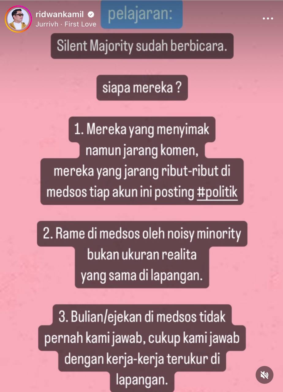 Apa Itu Istilah 'Silent Majority' yang Selalu Viral Usai Pemilu?