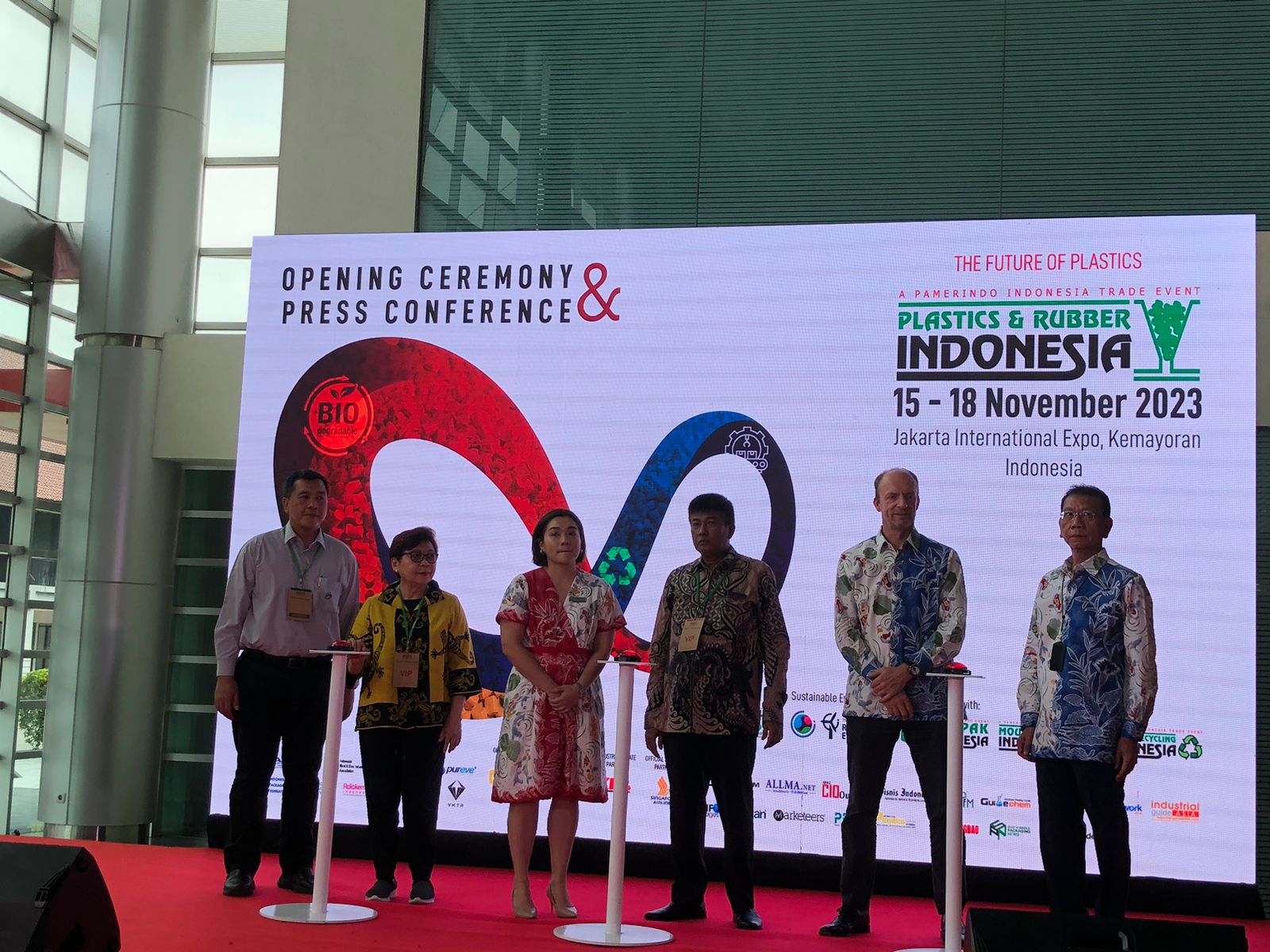 Plastic & Rubber Indonesia 2023, Seri Pameran ke-34, fasilitasi pelaku industri dalam berinovasi dan wujudkan Industri Hijau