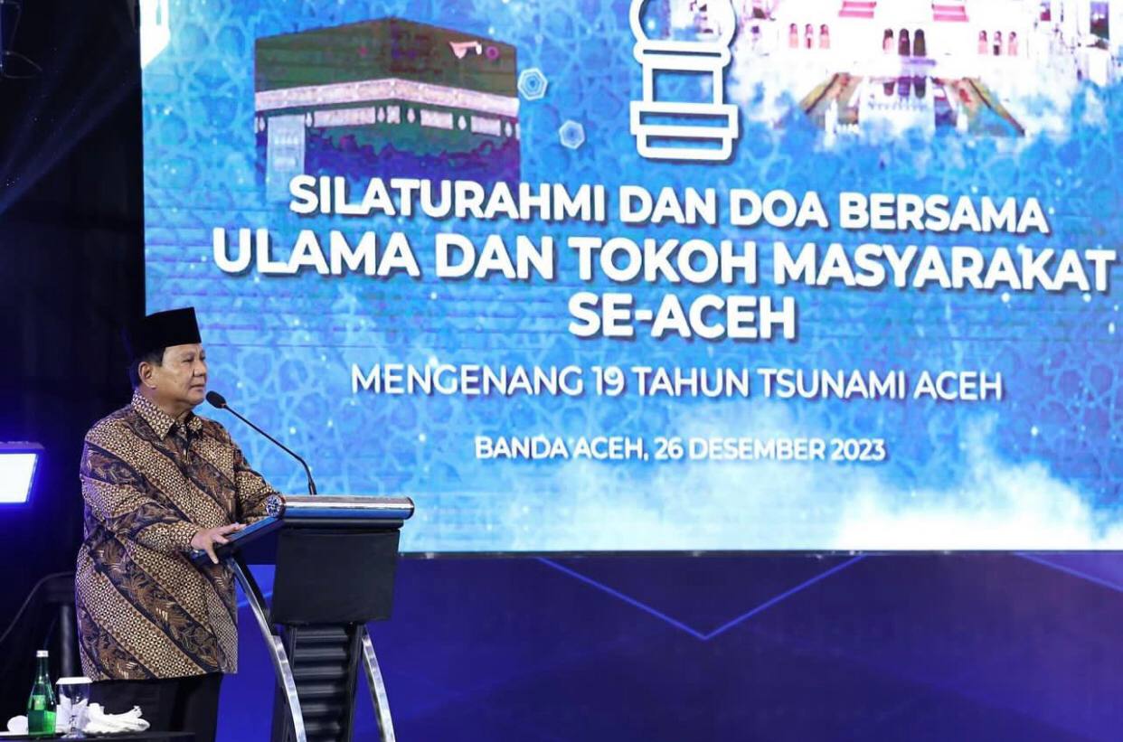 Sambangi Aceh, Prabowo Janji Akan Bangun Politeknik Unggulan 