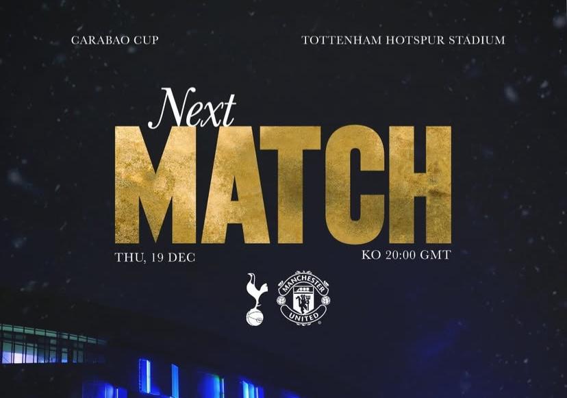 Prediksi Tottenham Hotpur vs Manchester United di Carabao Cup 20 Desember 2024: Adu Tajam Son dan Zirkzee