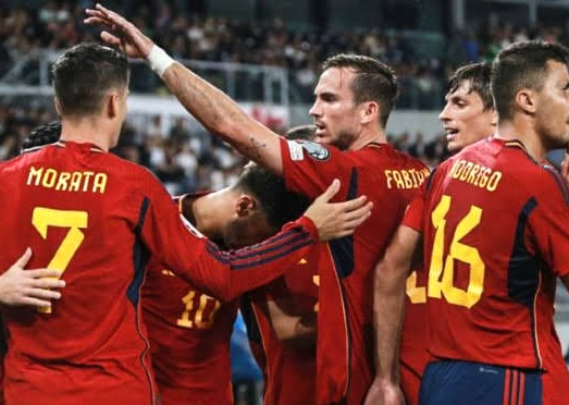 Hasil Pertandingan Kualifikasi EURO 2024 Siprus 1 - 3 Spanyol, La Roja Menang Taklukan Tim Tuan Rumah