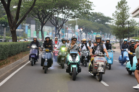 200 Motor Komunitas Pecinta Skuter Ramaikan IMOS 2024, Wadah Pemersatu Hobi Roda Dua