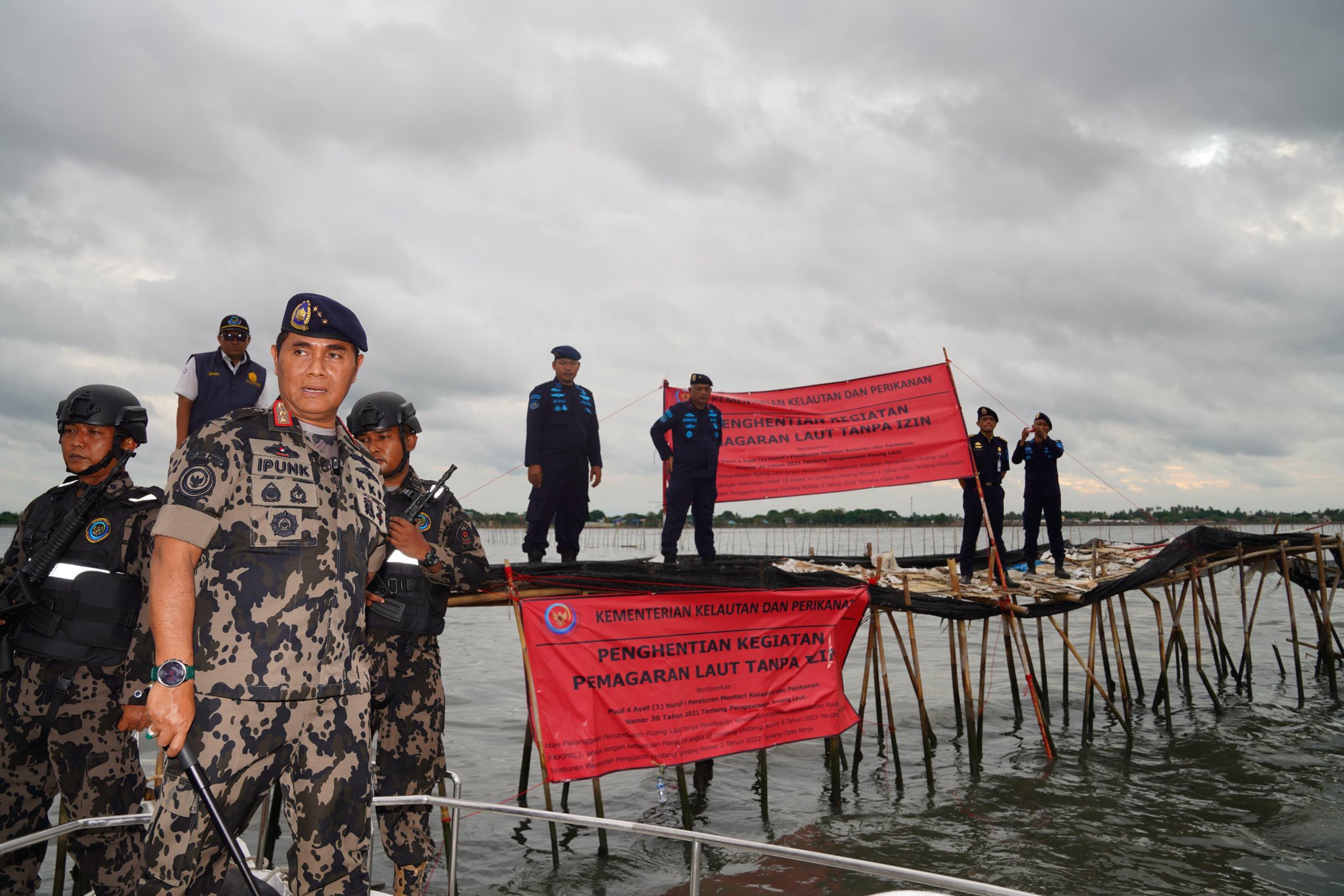 Pagar Laut Misterius 30 Km di Tangerang Resmi Disegel KKP Atas Perintah Presiden Prabowo 