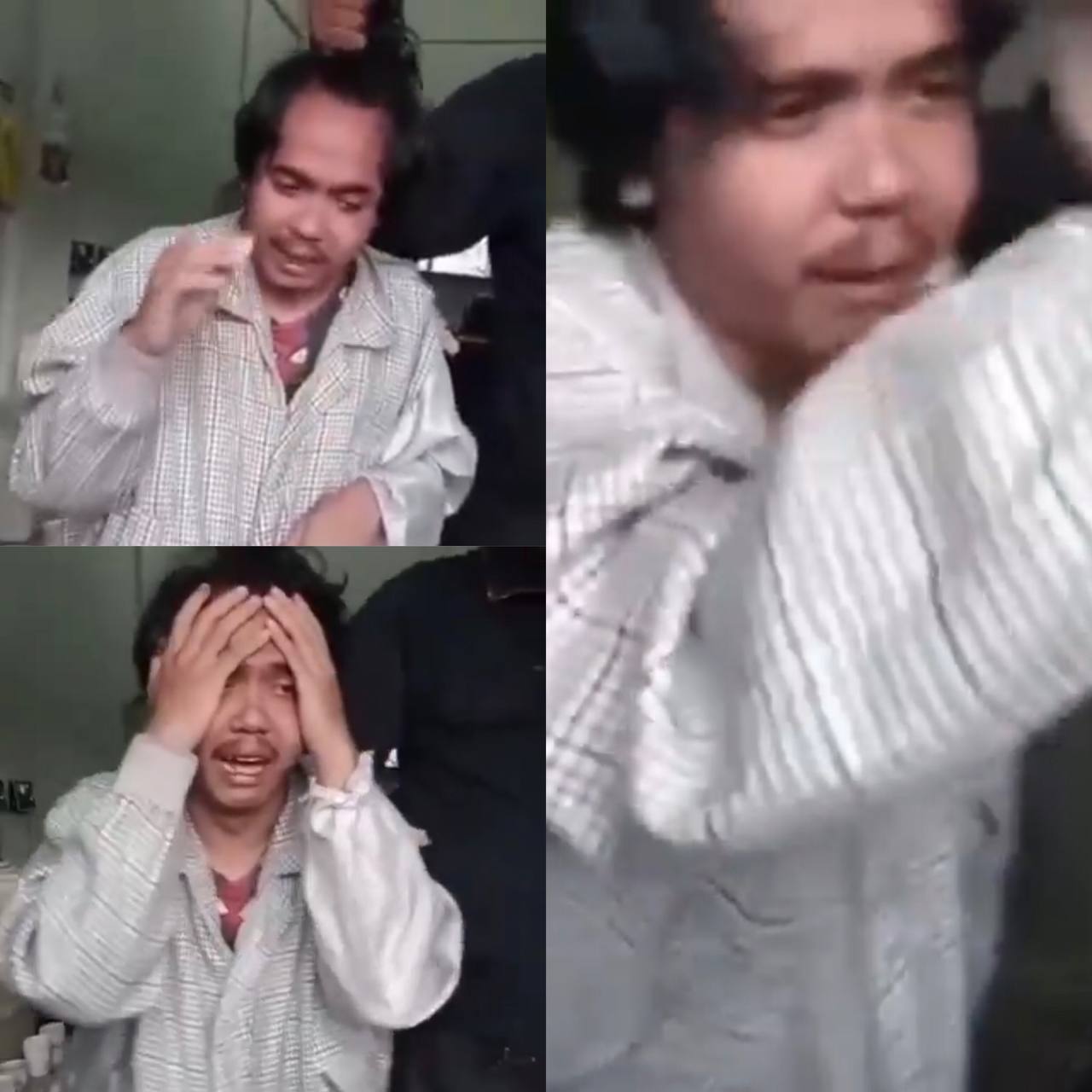 Viral! Ngaku Baru Tiga Kali, Pelaku Begal Payudara Nangis-nangis Saat Ditangkap Warga