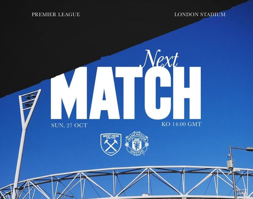 Prediksi Liga Inggris West Ham vs Manchester United 27 Oktober 2024, The Hammers Jago Kandang