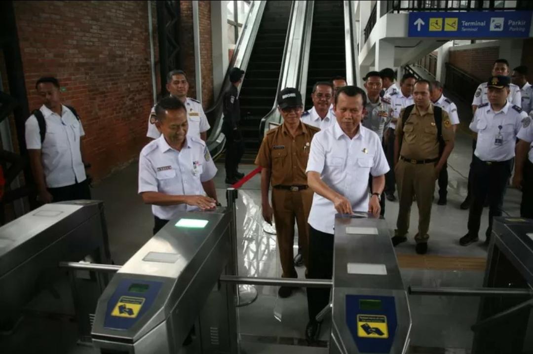 Skybridge Bogor Diuji Coba, Hubungkan Stasiun dengan Terminal Bojonggede