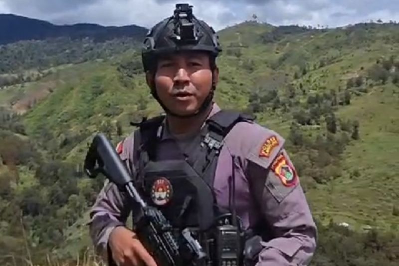 Diserang OTK di Distrik Nogi Papua, Anggota Polres Lanny Jaya, Brigadir Tri Yudha Argadianto Gugur