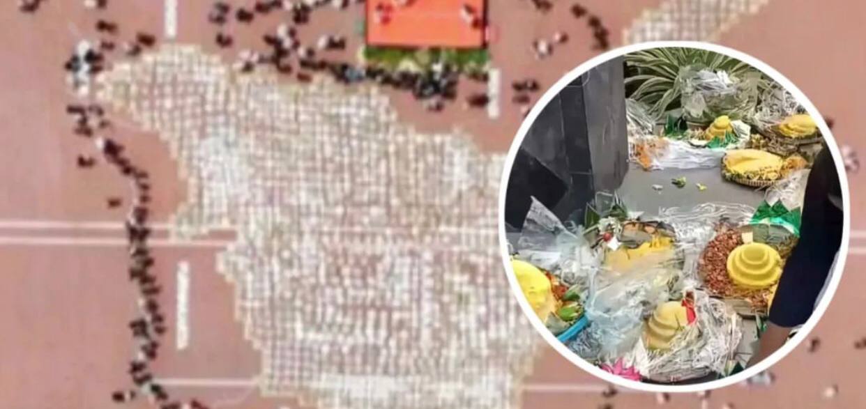 Viral! Ribuan Nasi Tumpeng Dibuang Usai Perayaan Hari Jadi Karawang ke-391, Pemkab Minta Maaf