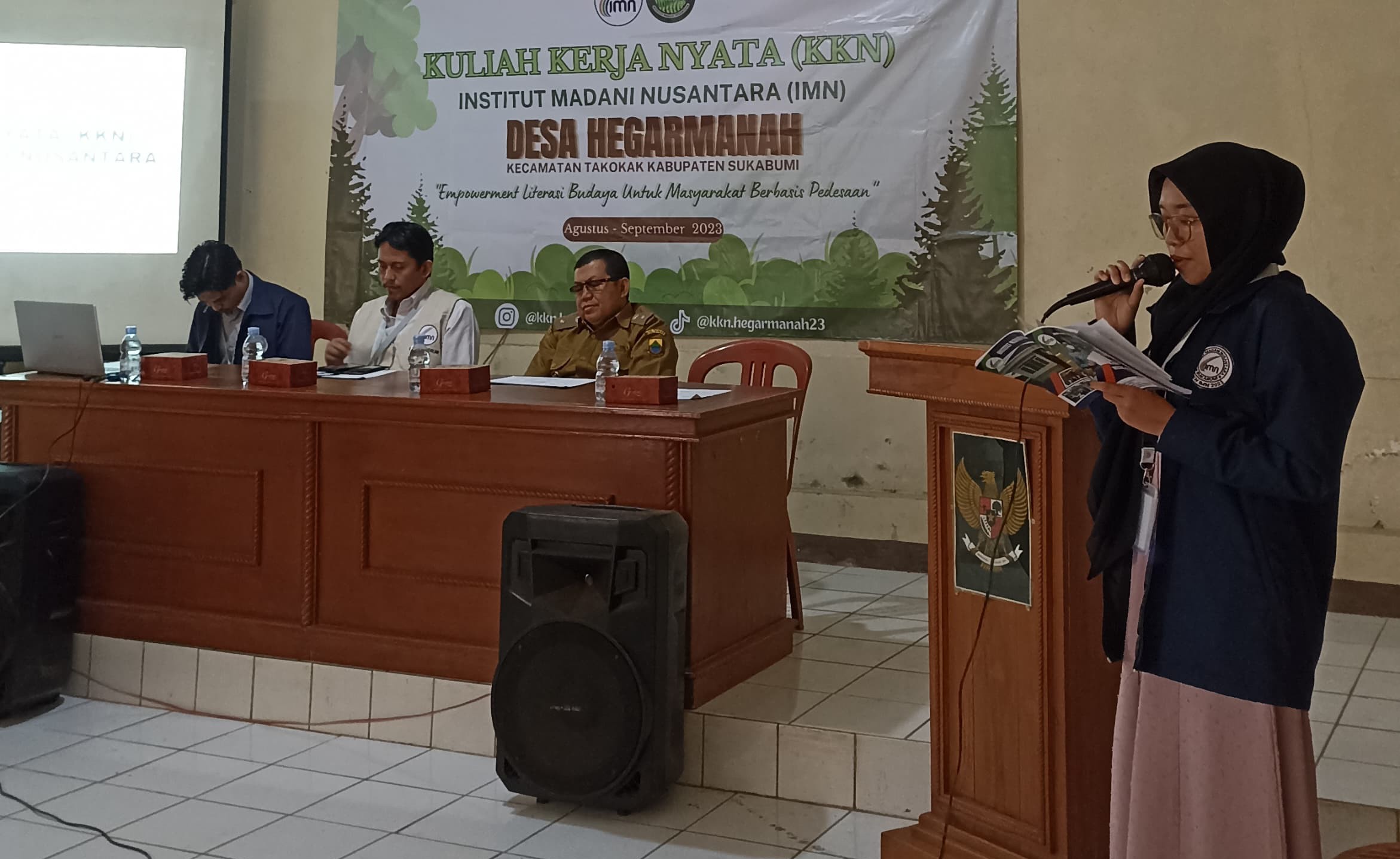 Gelar Lokakarya KKN Desa Hegarmanah, Paparkan Program Kerja