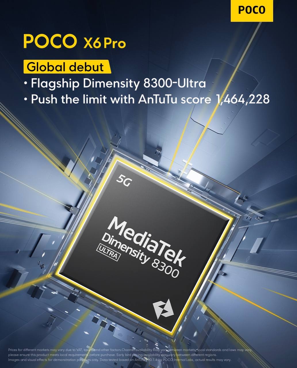 Intip Keunggulan dari Chipset Dimensity 8300 Ultra yang Ada di POCO X6 Pro 