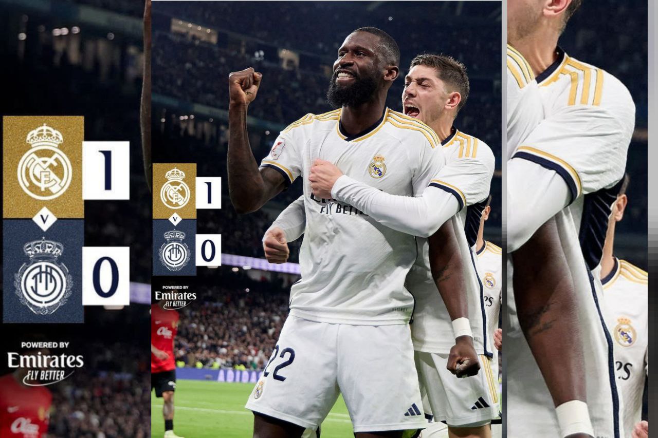 Hasil Liga Spanyol: Real Madrid 1 - 0 Mallorca, Gol Antonio Rudiger Amankan Puncak Klasemen