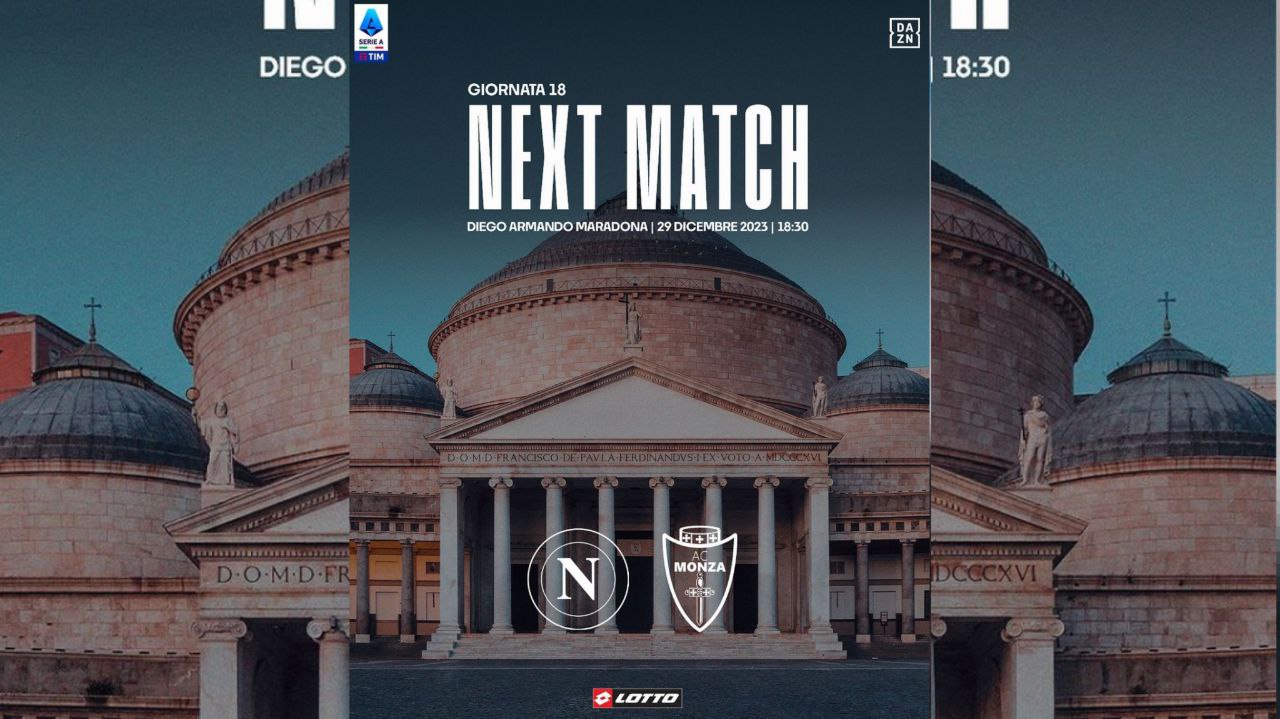 Prediksi Napoli Vs Monza Serie A 2023-24 Matchday 18, H2H, Line-up serta Link Streaming