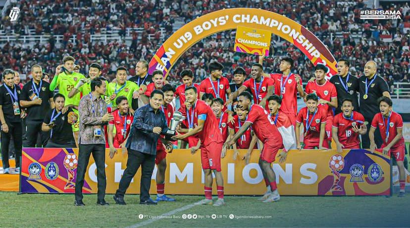 Timnas Indonesia Juara Piala AFF U19 2024, Erick Thohir: Kita Punya Pelapis yang Kuat!