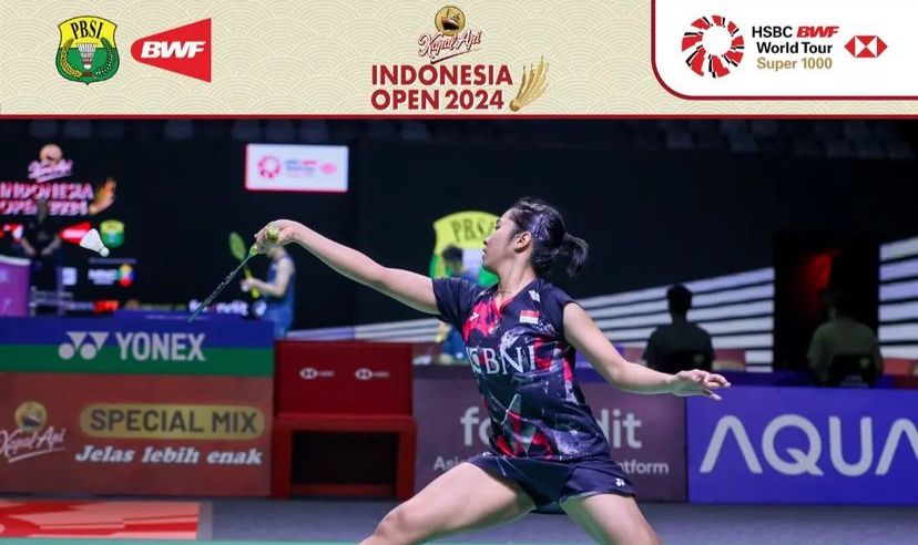 Ester Nurumi Tembus 16 Besar Indonesia Open 2024, Pulangkan Eks Nomor 1 Dunia 