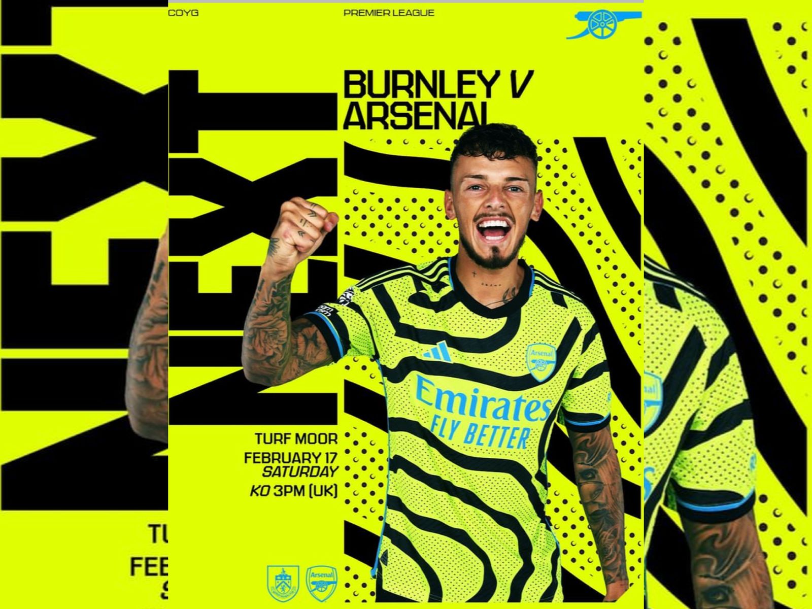 Prediksi Burnley vs Arsenal Premier League 17 Febuari 2024, Head to Head Serta Link Streaming