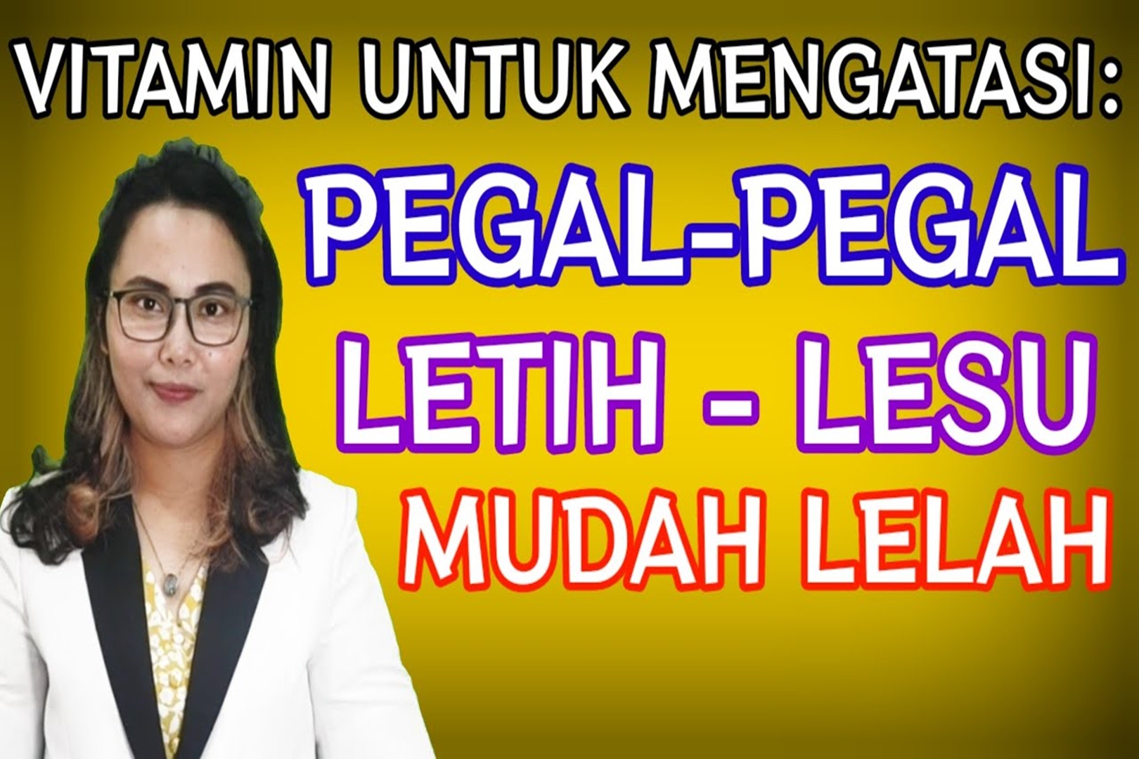 5 Rekomendasi Vitamin untuk Menjaga Kebugaran Badan, Lemas dan Sering Capek Di Jamin Kabur!