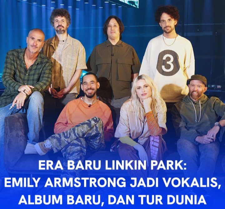 Alasan Linkin Park Pilih Emily Armstrong Jadi Vokalis Baru