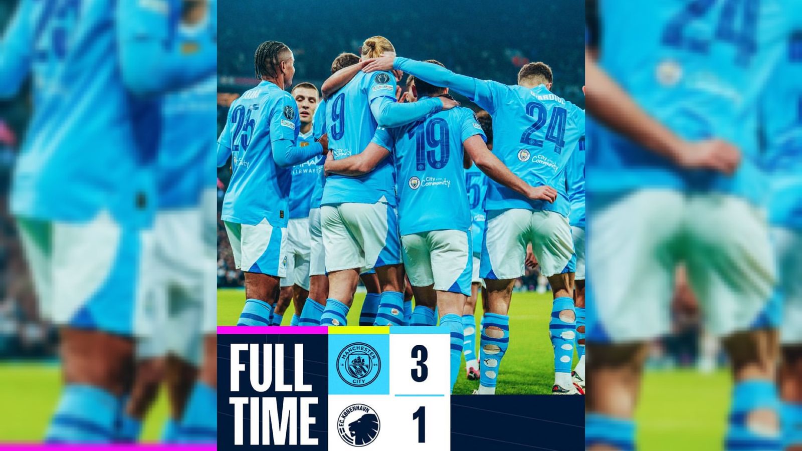 Hasil Liga Champions Manchester City vs FC Copenhagen, The Citizens Lolos Perempat Final Menang 3-1 (Agg. 6-2)