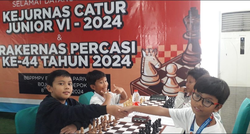 Semarak Kejurnas Catur Junior VI 2024: Para Bintang Muda Unjuk Kebolehan dan Kecerdasan