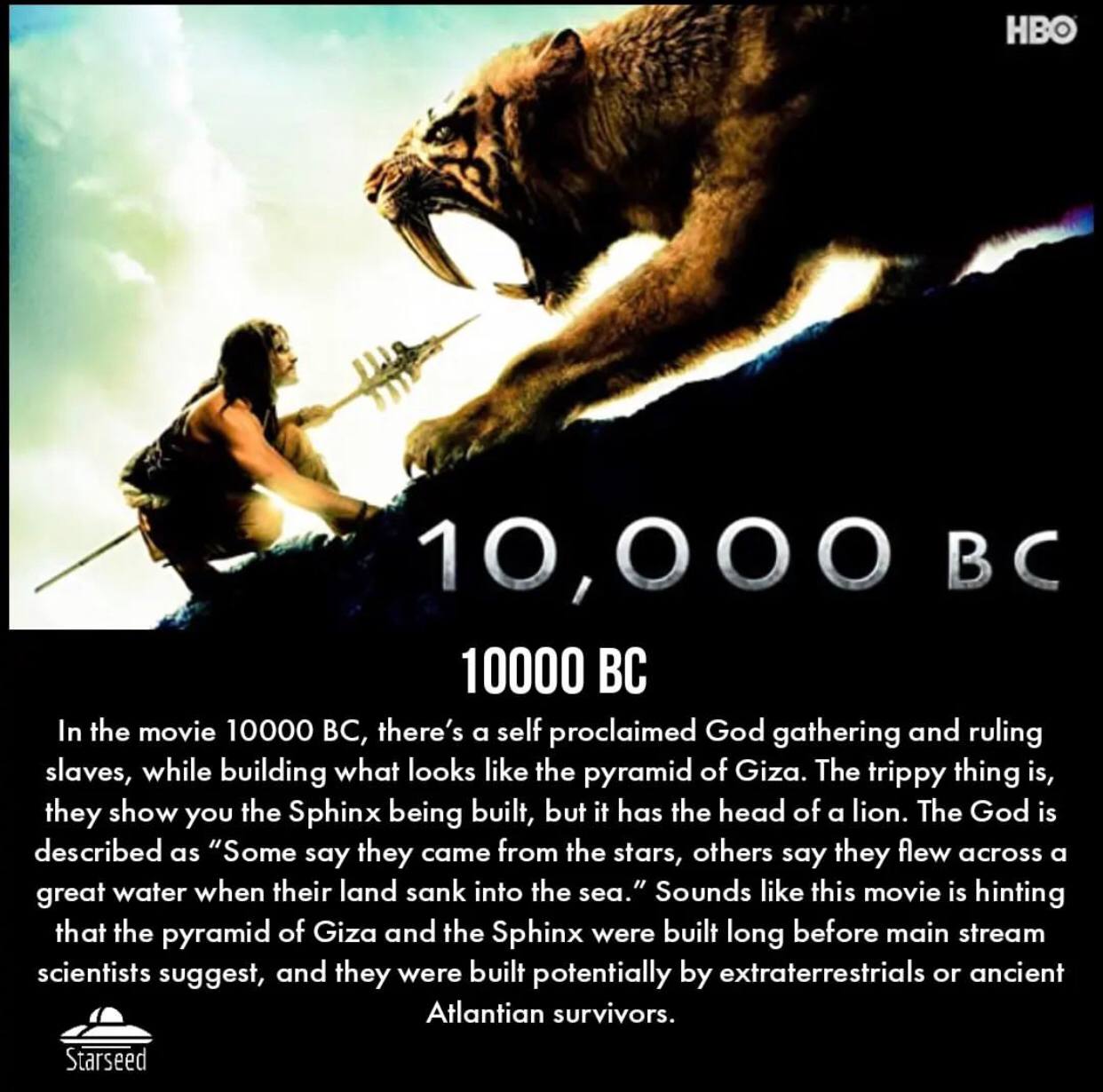 Sinopsis Film 10.000 BC, Kisah Kehidupan Pemburu di Masa Prasejarah