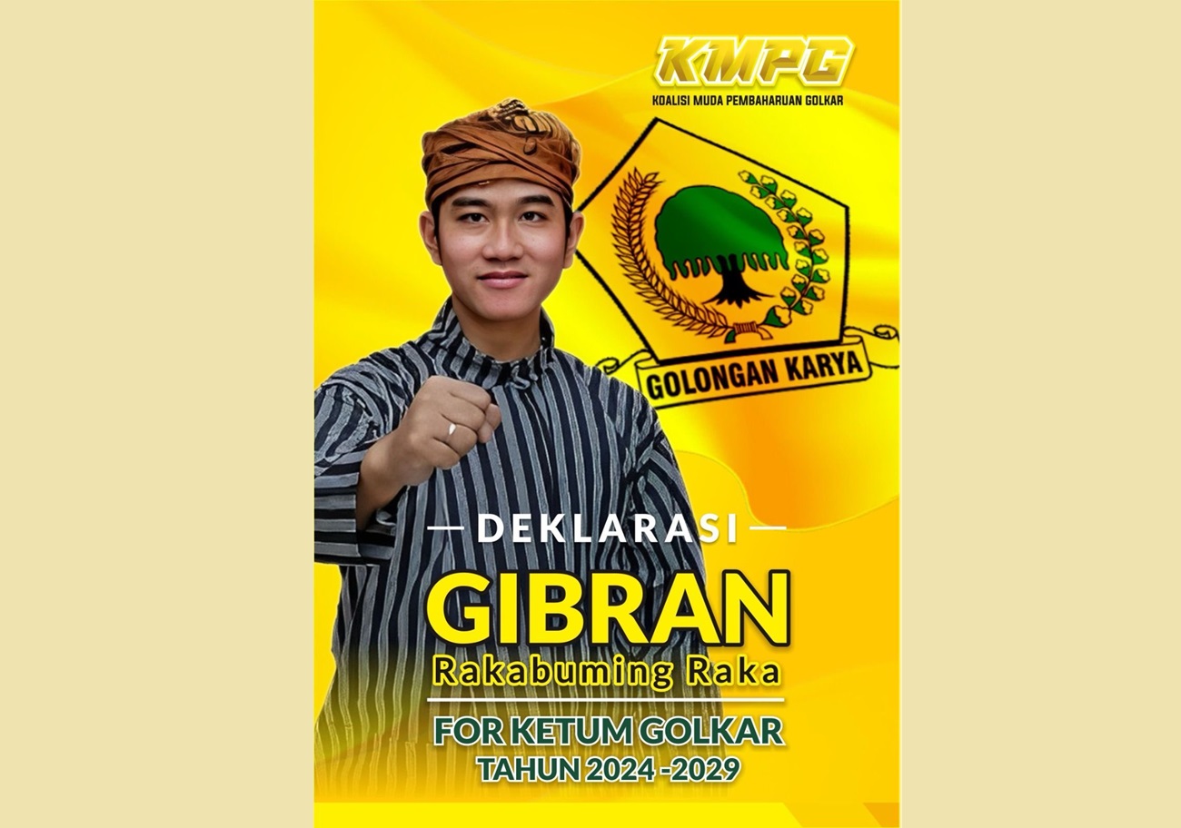 Airlangga Mundur, Muncul Poster Gibran Jadi Pengganti, PDI Perjuangan: Menunjukkan Motif-Motif Politik 