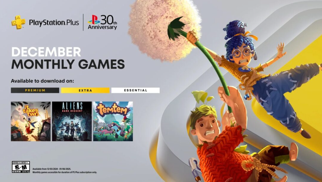 3 Game Gratis Terbaru PlayStation Plus Desember 2024, Pilihan Seru untuk Semua Gamer