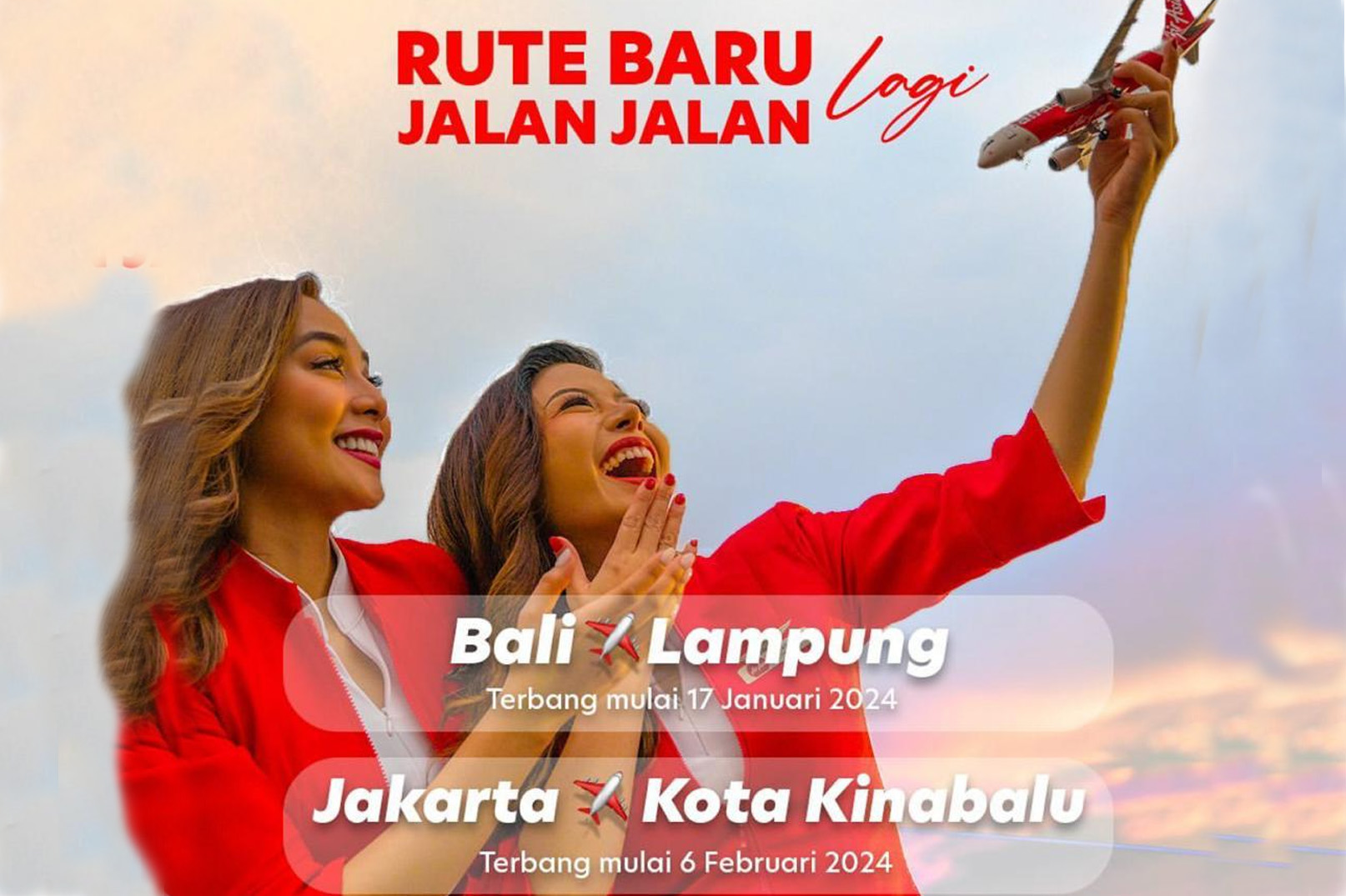 Rute Terbaru Air Asia Lampung-Bali di Awal tahun 2024, Berikut Jadwalnya!