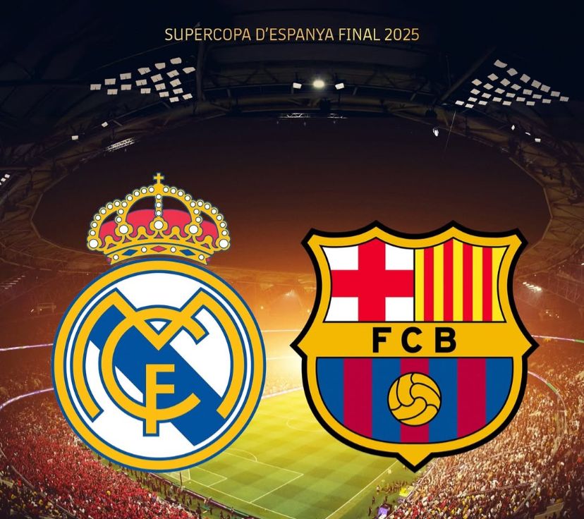 Jadwal Final Piala Super Spanyol 2025 Real Madrid vs Barcelona: Duel Panas El Clasico di King Abdulah Sports 