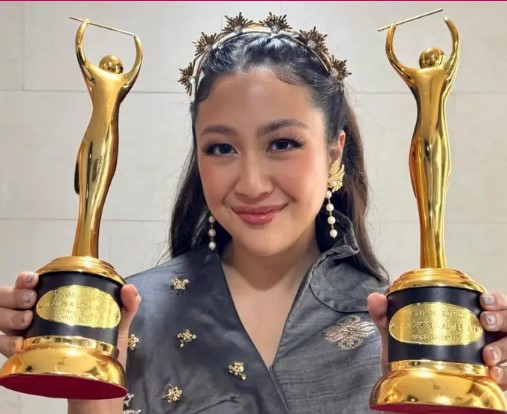 Sherina Munaf Curi Perhatian di Puncak AMI Awards 2024, Dua Penghargaan Dibawa Pulang