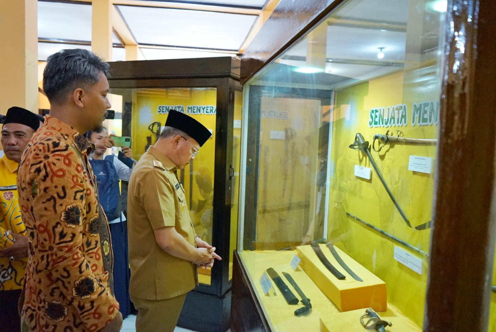 Gelar Pameran, Museum Negeri Kenalkan Rupa-rupa Senjata Tradisional Khas Bengkulu