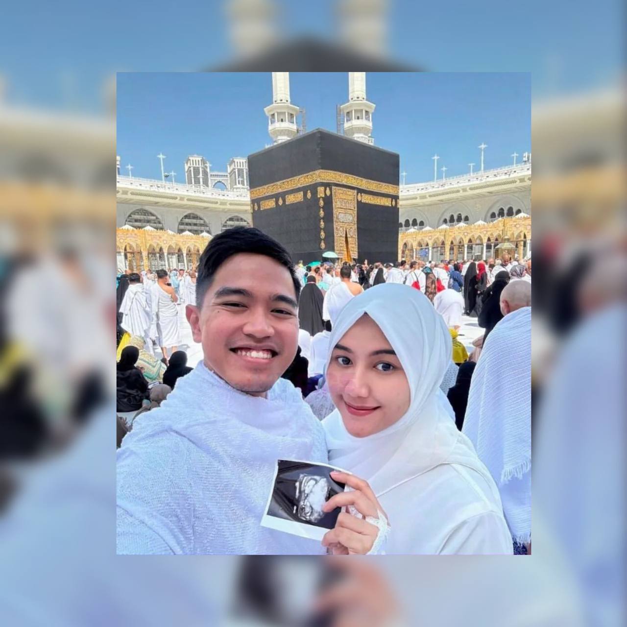 Selamat! Kaesang dan Erina Umumkan Kehamilan Anak Pertama, Pamer Foto USG di Depan Ka'Bah