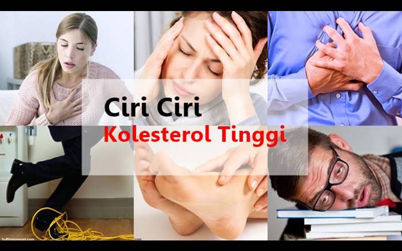 Ciri-ciri Kadar Kolesterol Tinggi Harus diwaspadai, Awas Perhatikan Gejala-gejalanya