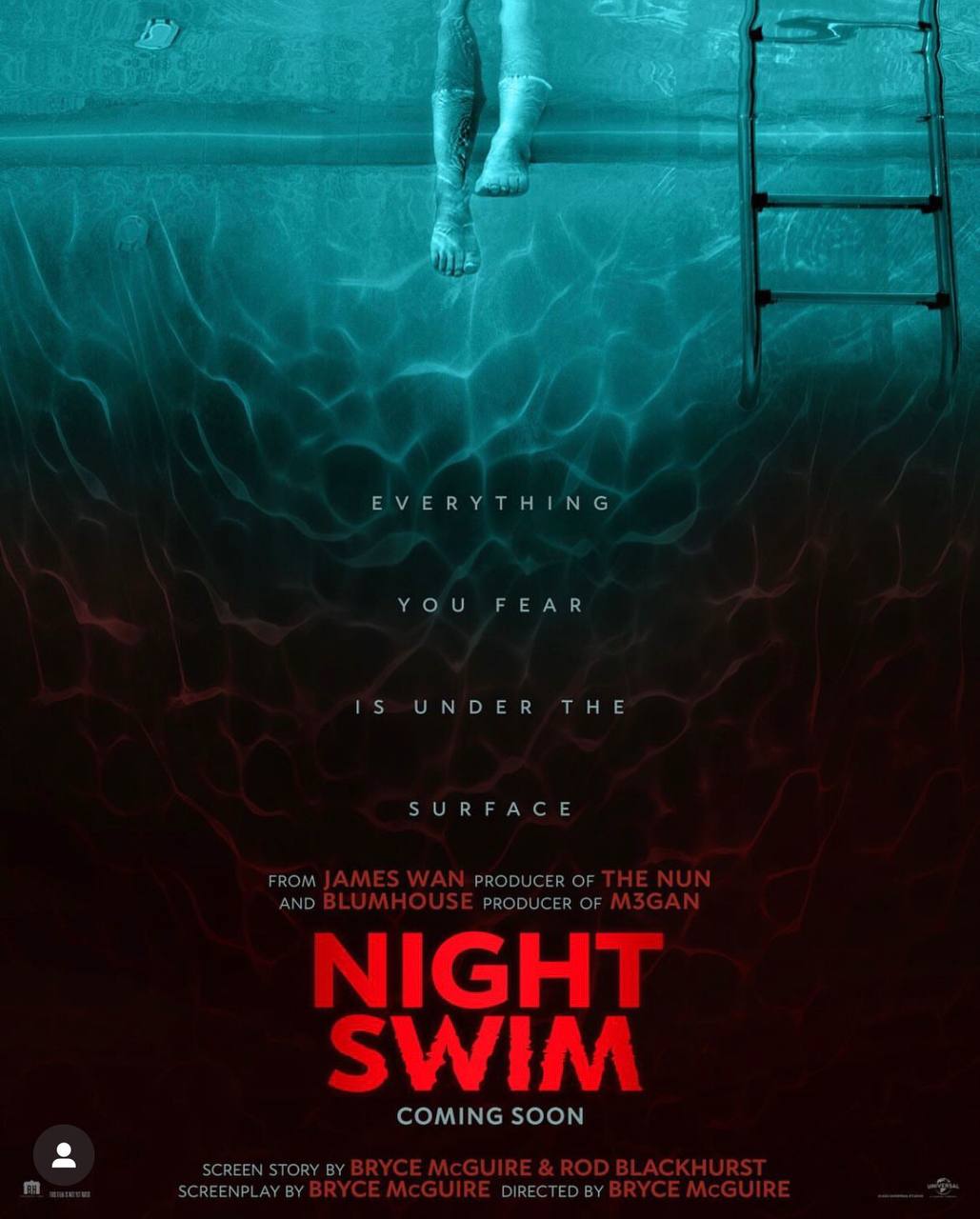 Sinopsis Film Horor Night Swim, Teror Misterius di Kolam Renang  yang Sedang Tayang Di Bioskop!