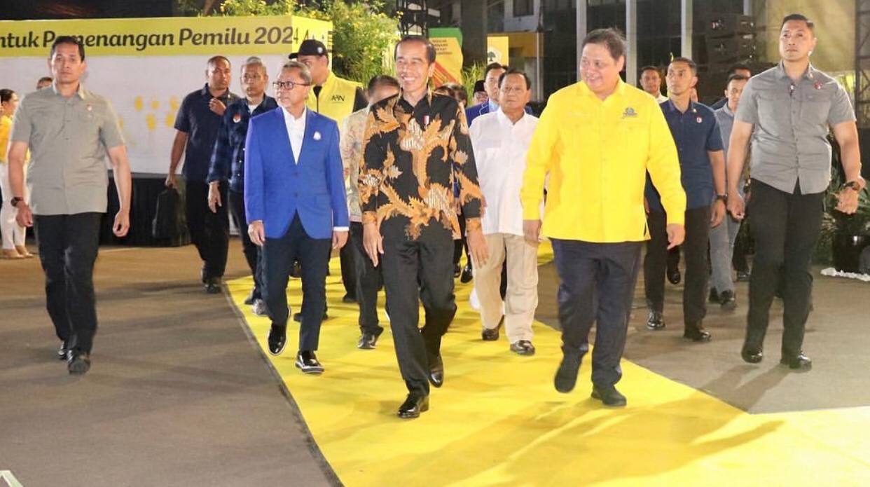 Jokowi Diisukan Gabung Golkar, Airlangga Hartarto Jawab Begini