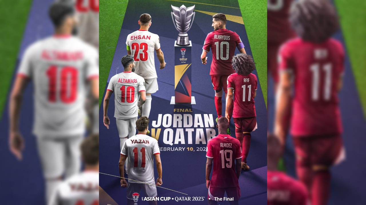 Cek Disini Link Streaming Gratis! Timnas Yordania vs Timnas Qatar di Final Piala Asia 2023