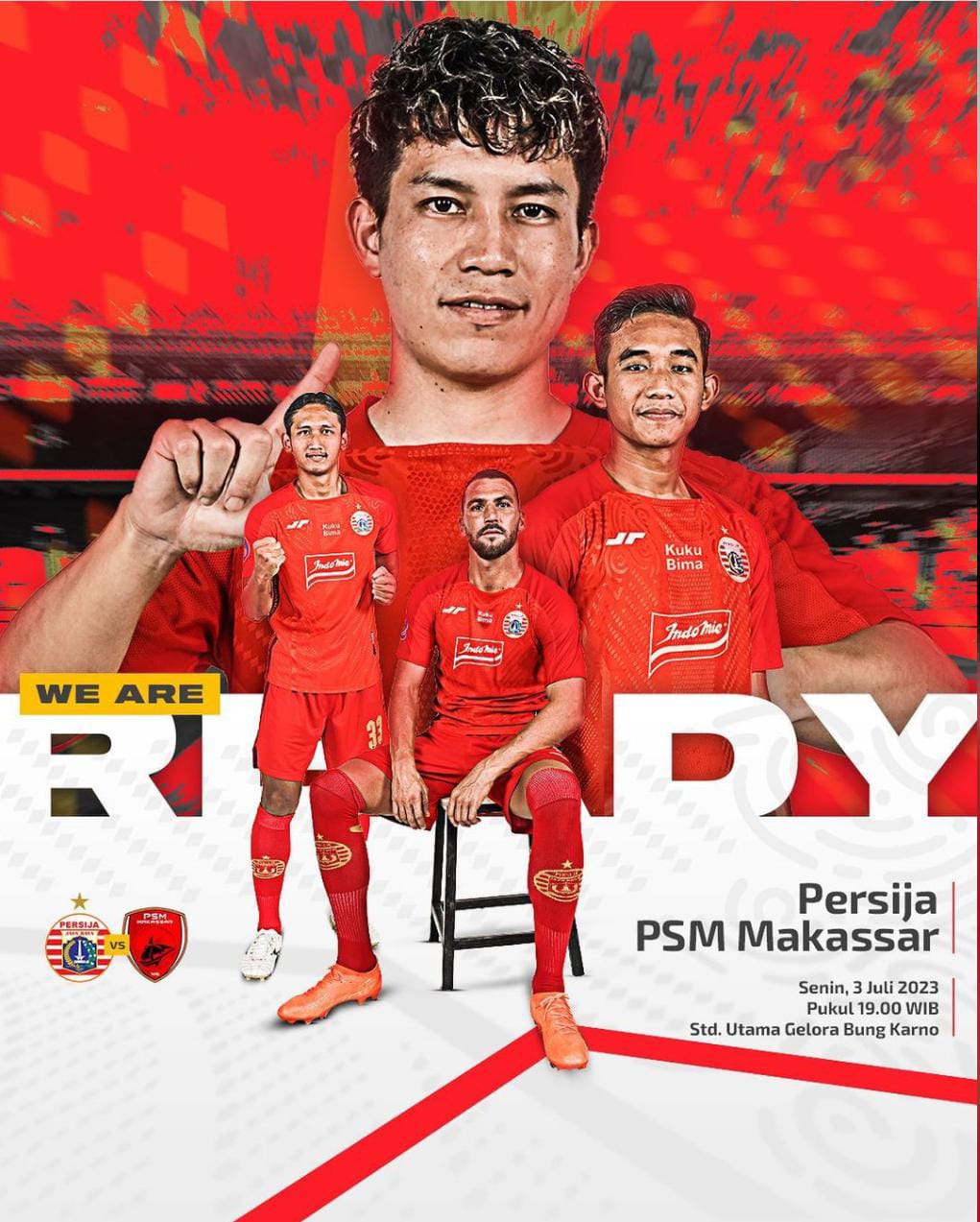 Jadwal Pertandingan Persija Jakarta Vs PSM Makassar di BRI Liga1 dan Link Nonton